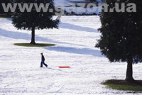 газон зимой RASENLUX